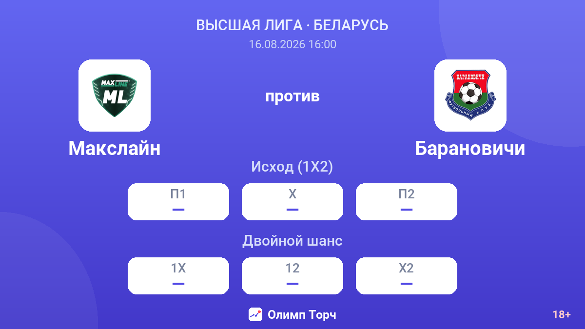 Макслайн — Барановичи — коэффициенты