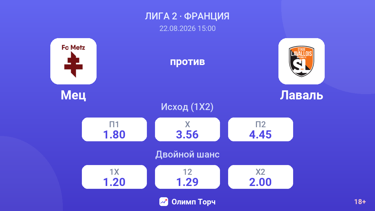 Мец — Лаваль — коэффициенты